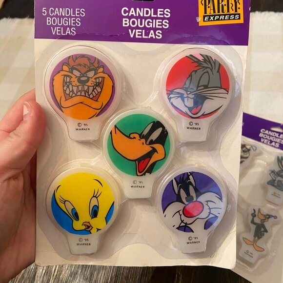 Vintage Looney Tunes Candle Set - Picture 2 of 7